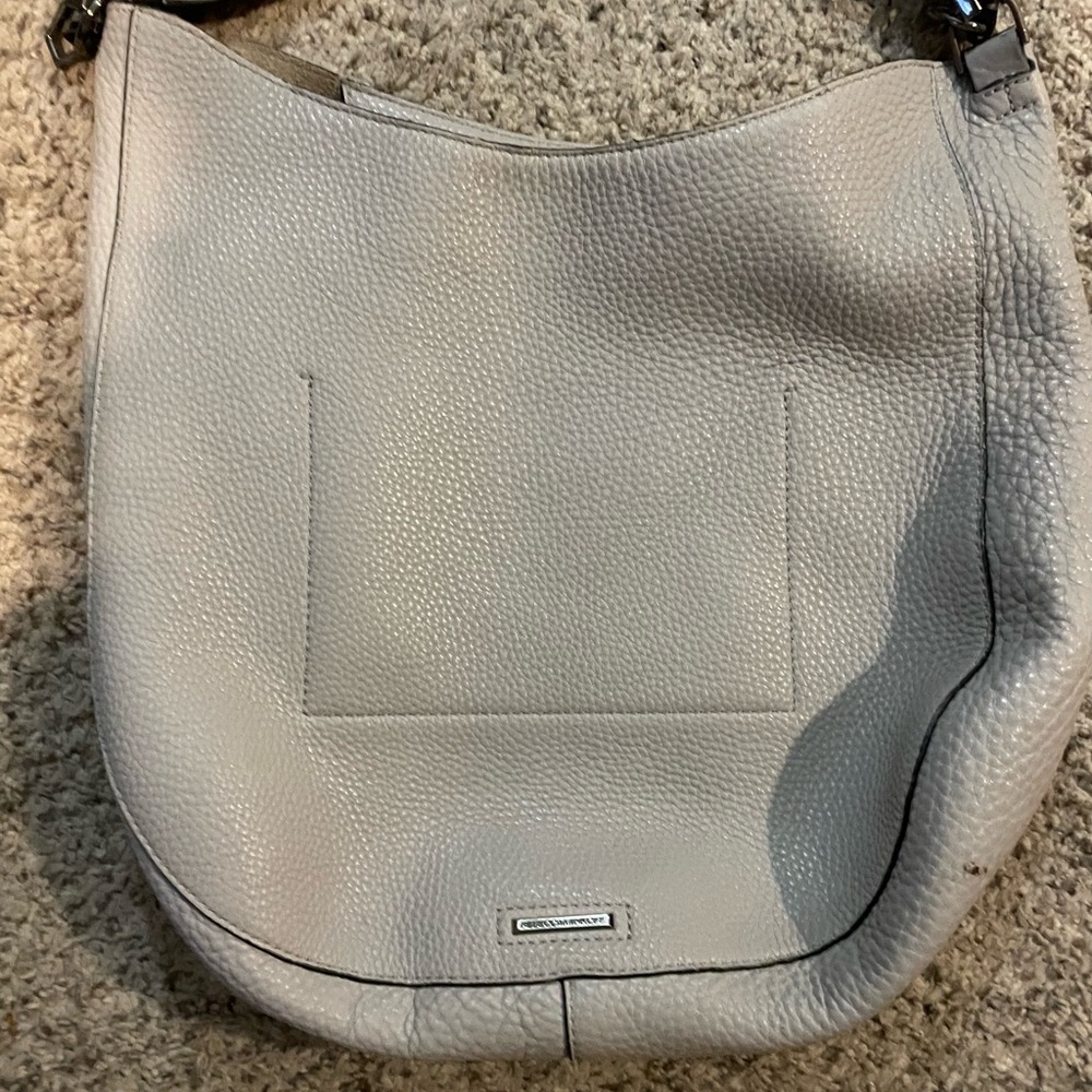 Rebecca Minkoff grey Large crossbody bag.